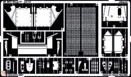 Eduard Accessories 1:35 Stug. IV für Tamiya Bausatz