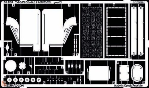 Eduard Accessories 1:35 T-34/76 Model 1943/ChTZ Fotoätzsatz