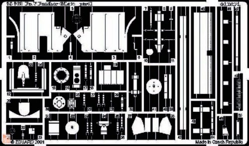 Eduard Accessories 1:35 Panther G Sd.Kfz. 171 Detailsatz aussen späte Version