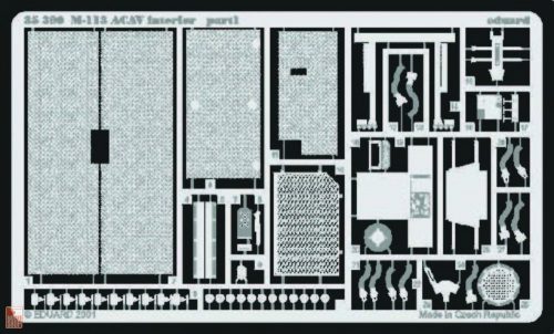 Eduard Accessories 1:35 M-113 ACAV Inneneinrichtung Fotoätzsatz