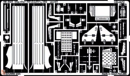Eduard Accessories 1:35 Panzerjäger Marder III Sd.Kfz 139 Fotoätzsatz