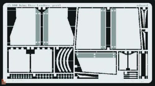 Eduard Accessories 1:35 Königstiger Schutzvorrichtungen Fotoätzsatz