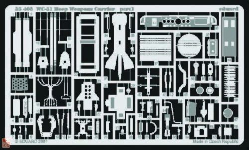 Eduard Accessories 1:35 WC-51 Beep Weapons Carrier Fotoätzsatz