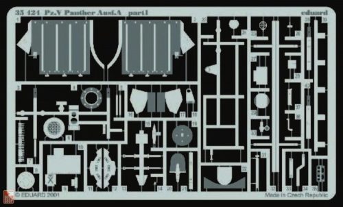 Eduard Accessories 1:35 Sd.Kfz.171 Panther A Detailsatz Außen