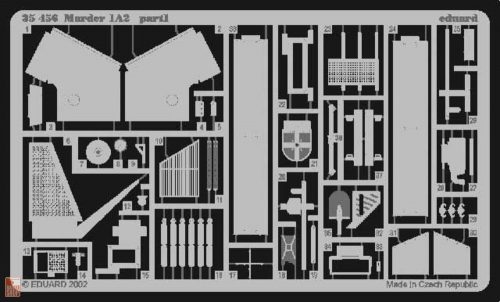 Eduard Accessories 1:35 Marder 1 A2-Milan Fotoätzsatz