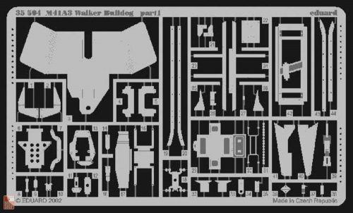 Eduard Accessories 1:35 M41A3 Walker Bulldog