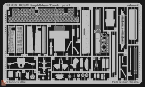Eduard Accessories 1:35 DUKW Amphibious Truck
