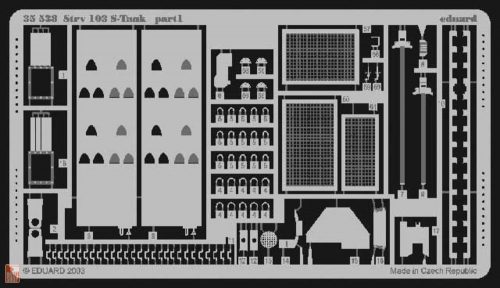 Eduard Accessories 1:35 Strv. 103 S-Tank