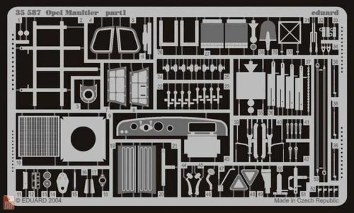 Eduard Accessories 1:35 Opel Maultier Fotoätzsatz