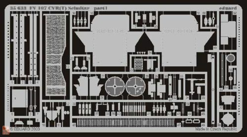 Eduard Accessories 1:35 FV 107 CVR(T) Scimitar Fotoätzsatz