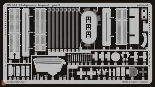 Eduard Accessories 1:35 Bundeswehr Flakpanzer Gepard Fotoätzsatz