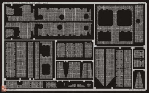 Eduard Accessories 1:35 Zimmerit Stug. III Ausf. G waffel