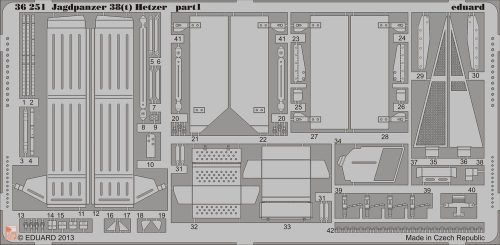 Eduard Accessories 1:35 Jagdpanzer 38(t) Hetzer for Academy