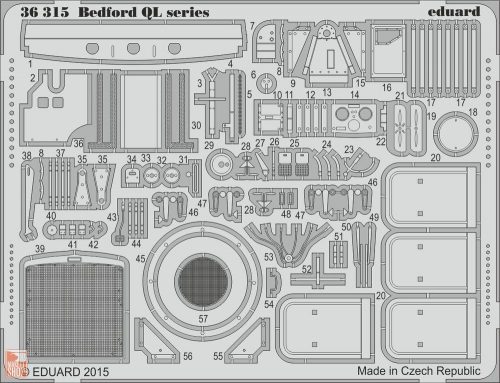 Eduard Accessories 1:35 Bedford QL series for IBG