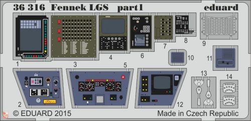 Eduard Accessories 1:35 Fennek LGS for Trumpeter