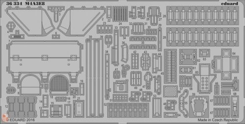 Eduard Accessories 1:35 M4A3E8 for Tamiya