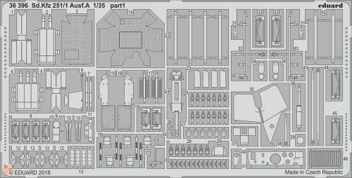 Eduard Accessories 1:35 Sd.Kfz 251/1 Ausf.A for ICM