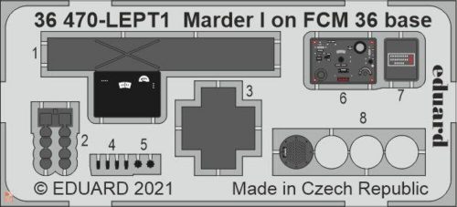 Eduard Accessories 1:35 Marder I on FCM 36 base 1/35 for ICM