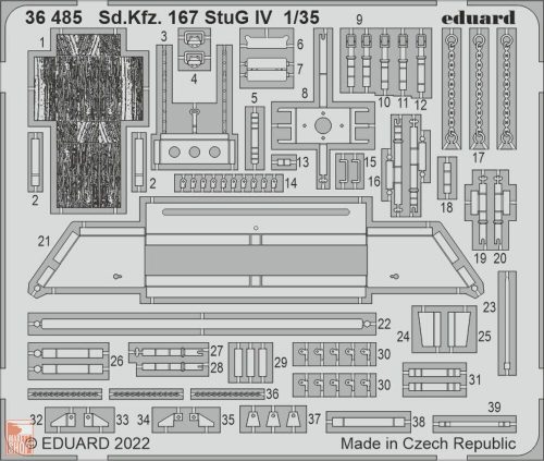 Eduard Accessories 1:35 Sd.Kfz. 167 StuG IV