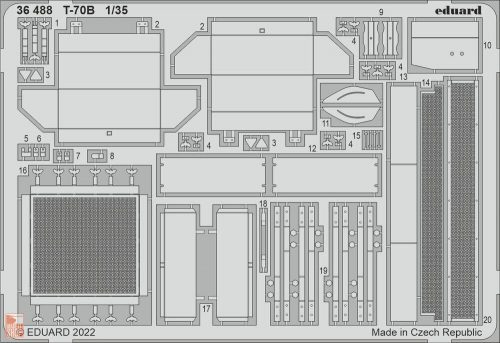 Eduard Accessories 1:35 T-70B