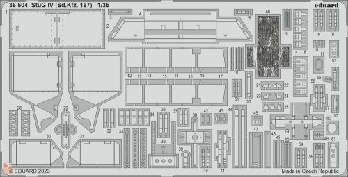 Eduard Accessories 1:35 StuG IV (Sd.Kfz. 167) 1/35ZVEZDA