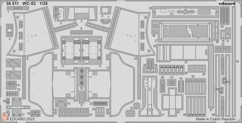 Eduard Accessories 1:35 WC-52 1/35