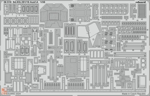 Eduard Accessories 1:35 Sd.Kfz. 251/18 Ausf. A ICM