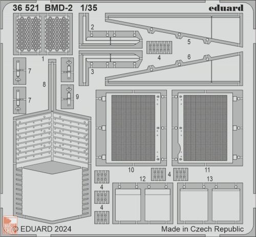 Eduard Accessories 1:35 BMD-2