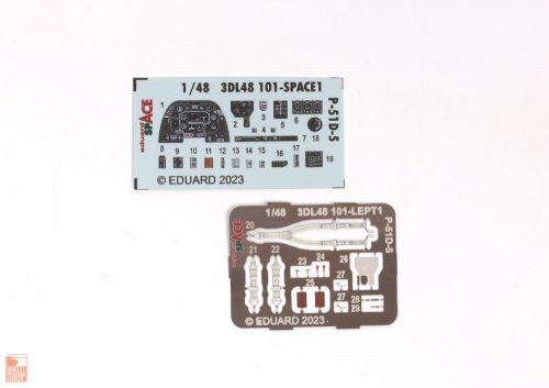 Eduard Accessories 1:32 P-51D-5 SPACE for AIRFIX