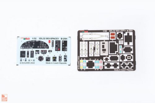 Eduard Accessories 1:32 B-25H SPACE for HKM