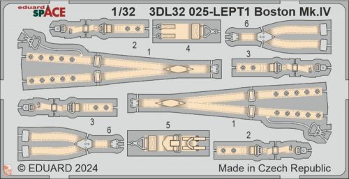 Eduard Accessories 1:32 Boston Mk.IV SPACE  HKM