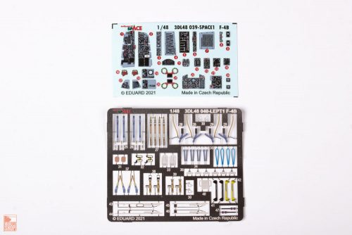 Eduard Accessories 1:48 F-4B SPACE 1/48 for TAMIYA