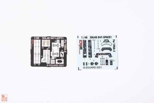 Eduard Accessories 1:48 Fw 190A-5 SPACE for EDUARD