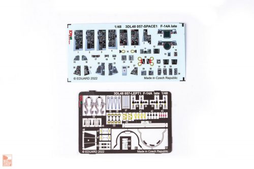 Eduard Accessories 1:48 F-14A late SPACE for TAMIYA