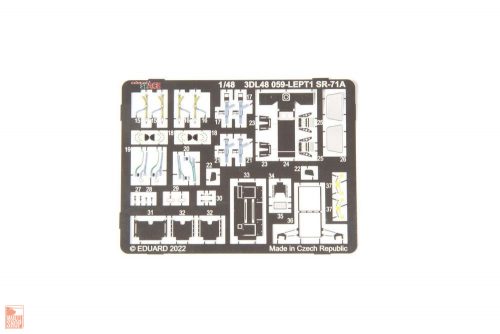 Eduard Accessories 1:48 SR-71A SPACE for REVELL