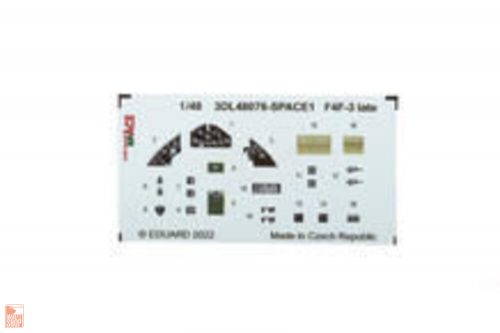 Eduard Accessories 1:48 F4F-3 late SPACE