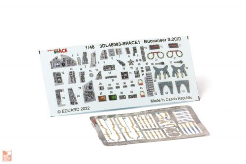 Eduard Accessories 1:48 Buccaneer S.2C/D SPACE for AIRFIX