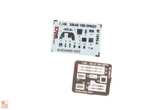 Eduard Accessories 1:48 Bf 109G-6 SPACE for TAMIYA