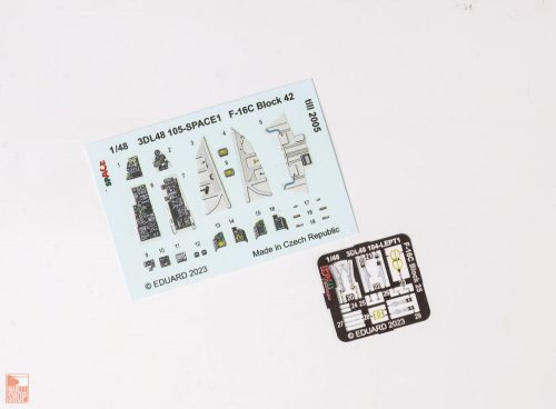 Eduard Accessories 1:48 F-16C Block 42 till 2005 SPACE 1/48 for KINETIC