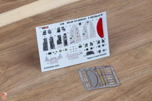 Eduard Accessories 1:48 F-16D Block 50 SPACE 1/48 KINETIC