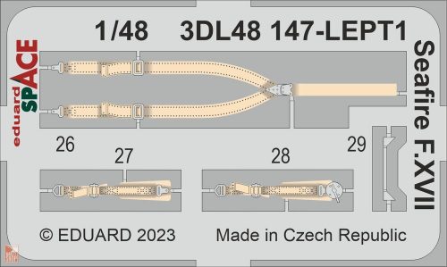 Eduard Accessories 1:48 Seafire F.XVII SPACE 1/48