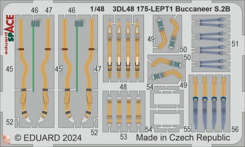 Eduard Accessories 1:48 Buccaneer S.2B SPACE AIRFIX