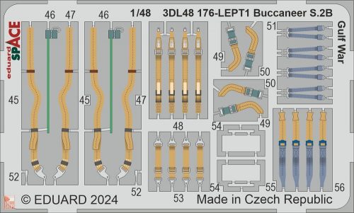 Eduard Accessories 1:48 Buccaneer S.2B Gulf War SPACE  AIRFIX