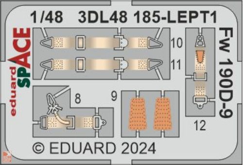 Eduard Accessories 1:48 Fw 190D-9 SPACE 1048