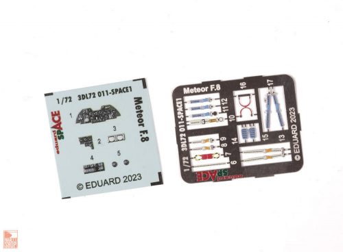 Eduard Accessories 1:72 Meteor F.8 SPACE 1/72 for AIRFIX