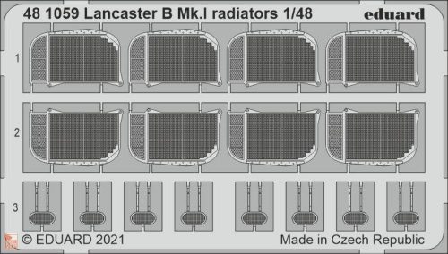 Eduard Accessories 1:48 Lancaster B Mk.I radiators 1/48 for HKM