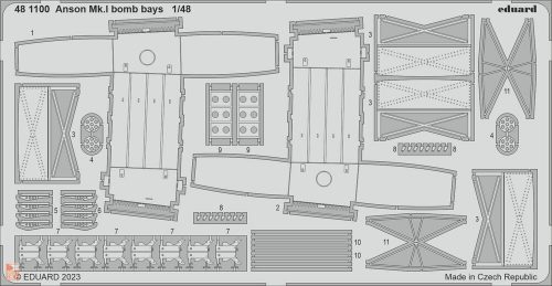 Eduard Accessories 1:48 Anson Mk.I bomb bays 1/48 for AIRFIX