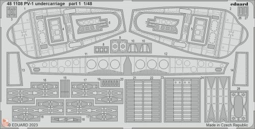 Eduard Accessories 1:48 PV-1 undercarriage 1/48 ACADEMY