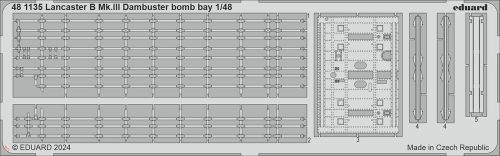 Eduard Accessories 1:48 Lancaster B Mk.III Dambuster bomb bay 1/48 HKM