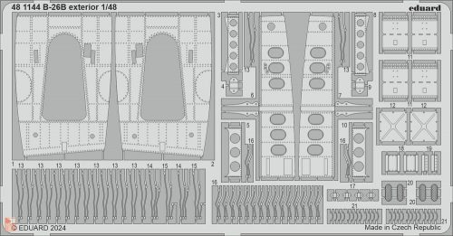 Eduard Accessories 1:48 B-26B exterior